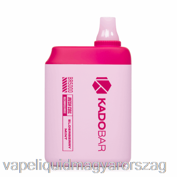 Kado Bar Br5000 Eldobható Bodza Menta Vape Folyadék